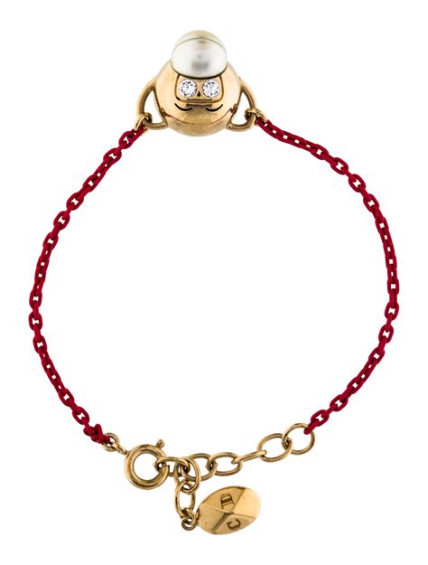 dior red bracelet monkey|Dior wrist bracelets.